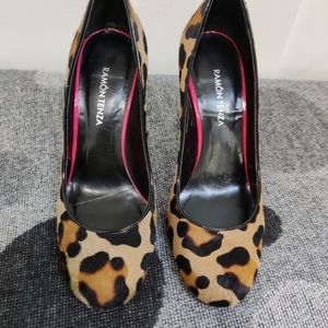 Ramon Tenza Animal Print Heels - 6M